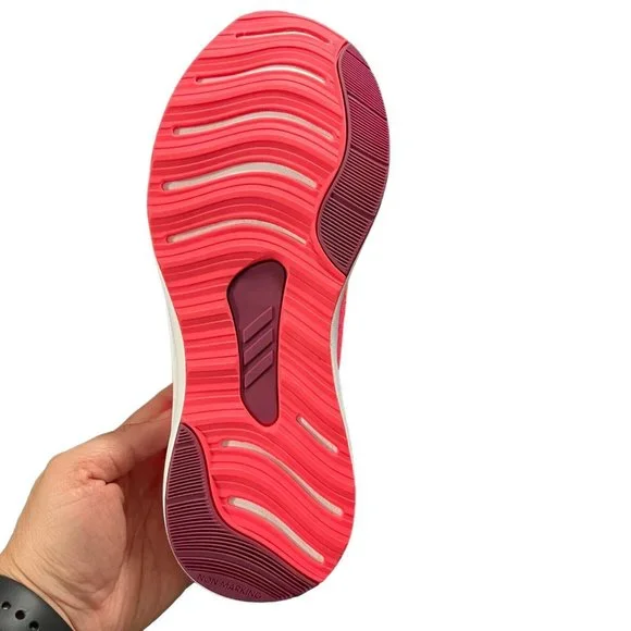 Adidas Fortarum Big Girls Sneaker Size 5.5 Bright Pink Lightweight & Comfortable - Picture 13 of 16